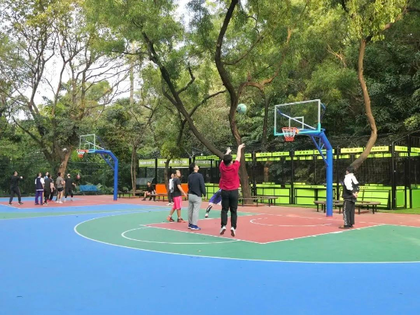 越秀公園戶外健身設(shè)施“上新”！