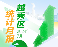 2024年7月越秀區(qū)統(tǒng)計(jì)數(shù)據(jù)